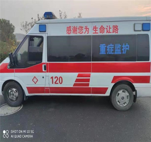 郯城救护车出租服务案例3
